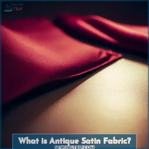 What is Antique Satin Fabric