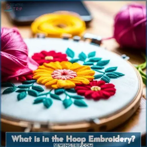 What is in the Hoop Embroidery