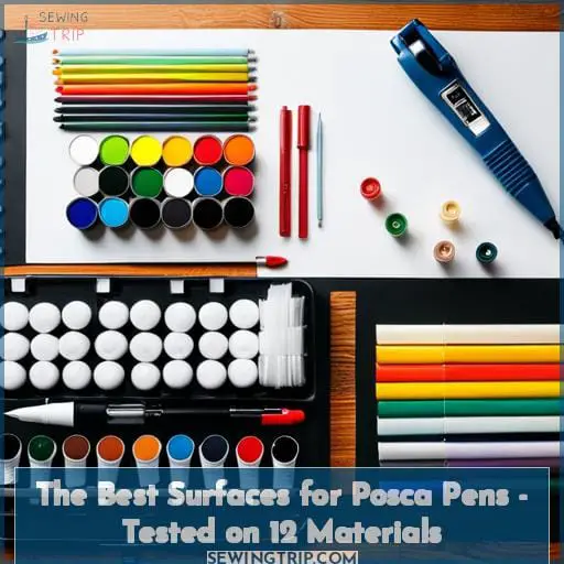 The Best Surfaces for Posca Pens Tested on 12 Materials