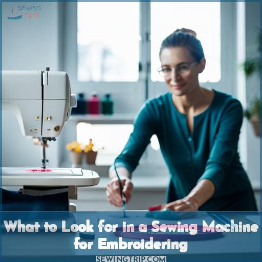 What to Look for in a Sewing Machine for Embroidering