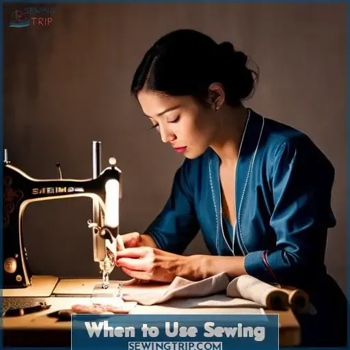 When to Use Sewing
