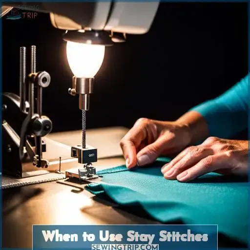 When to Use Stay Stitches