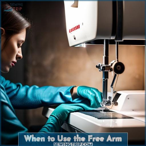 When to Use the Free Arm