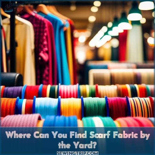 Where Can You Find Scarf Fabric by the Yard?