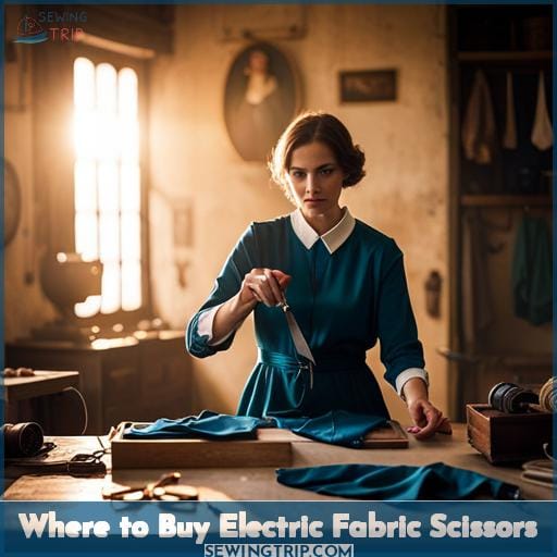 Where to Buy Electric Fabric Scissors