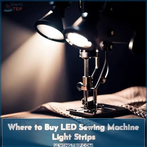 Where to Buy LED Sewing Machine Light Strips