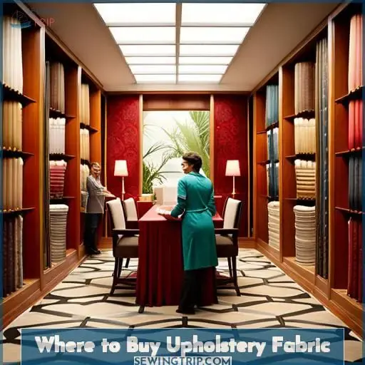 Where to Buy Upholstery Fabric