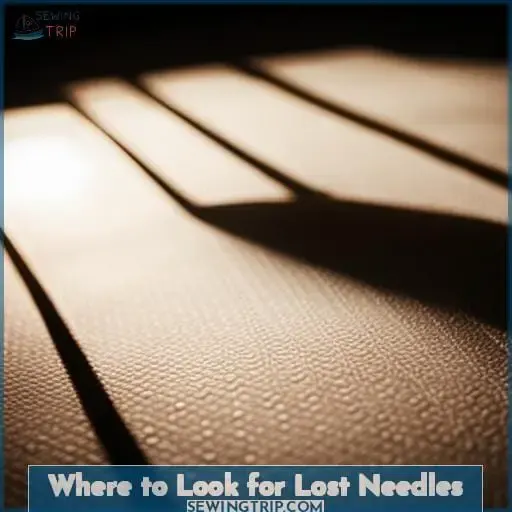 Where to Look for Lost Needles