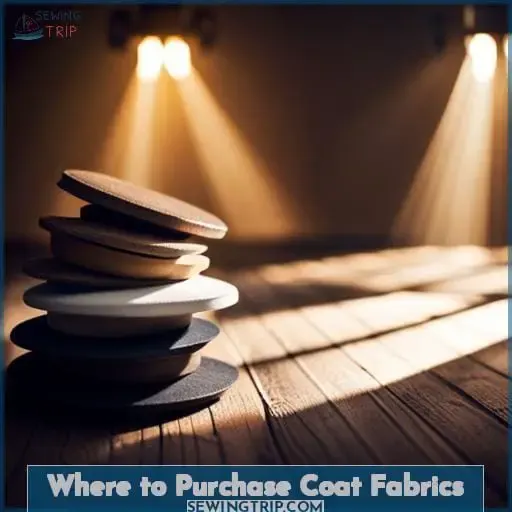 Where to Purchase Coat Fabrics