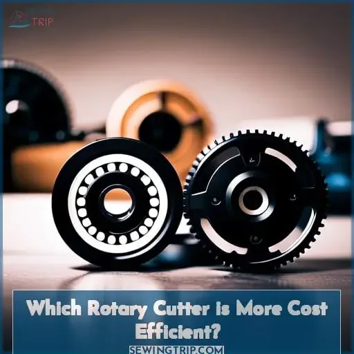 Which Rotary Cutter is More Cost Efficient?