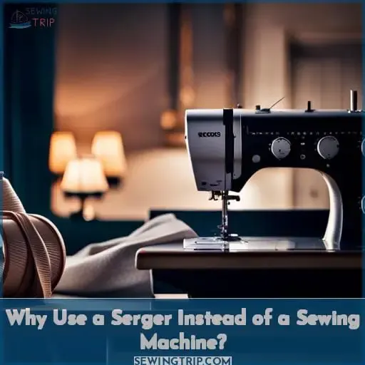 Why Use a Serger Instead of a Sewing Machine?