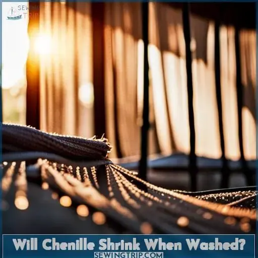 Will Chenille Shrink When Washed