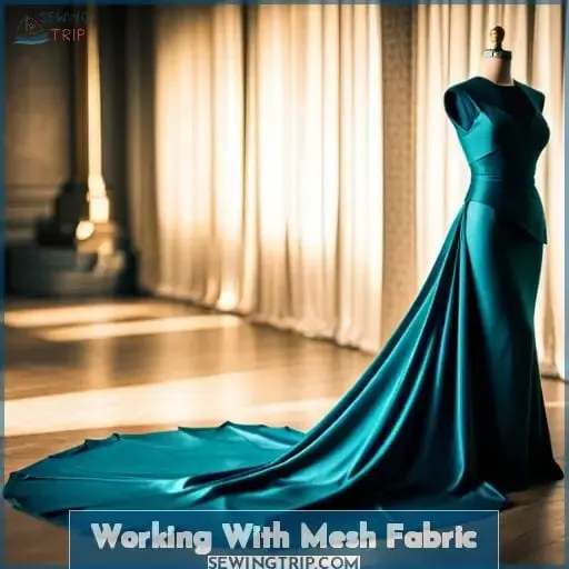 Working With Mesh Fabric