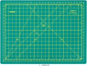 Best Rotary Cutter & Mat: Top 7 Picks for Sewing Projects 1 ZERRO Cutting Mat, Self Healing