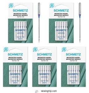 Best Sewing Machine Needles Brands: Top 10 Expert Picks for 2025 6 25 Schmetz Microtex Sharp Sewing B01EWNW652
