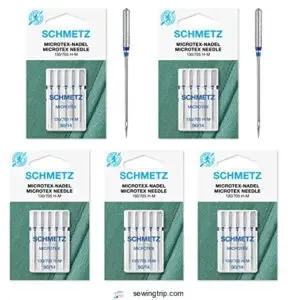 25 Schmetz Microtex Sharp Sewing