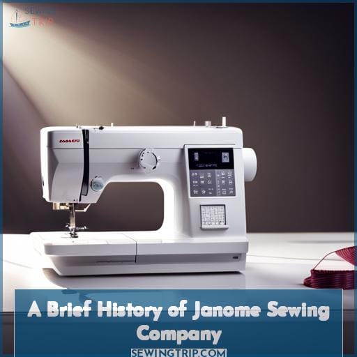 A Brief History of Janome Sewing Company