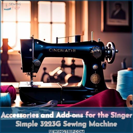 Accessories and Add-ons for the Singer Simple 3223G Sewing Machine