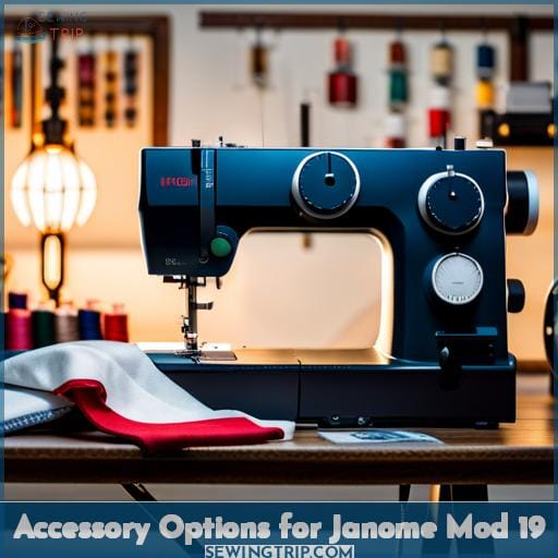 Accessory Options for Janome Mod 19
