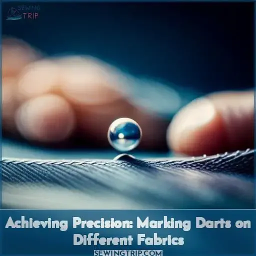 Achieving Precision: Marking Darts on Different Fabrics