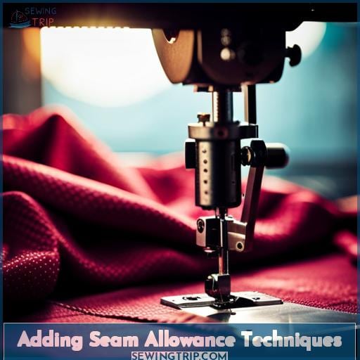 Adding Seam Allowance Techniques