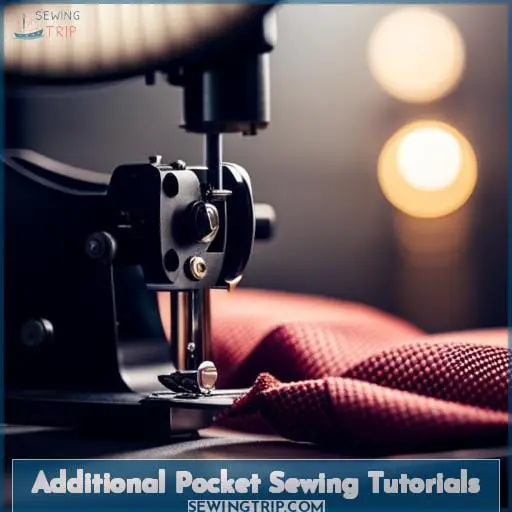 Additional Pocket Sewing Tutorials