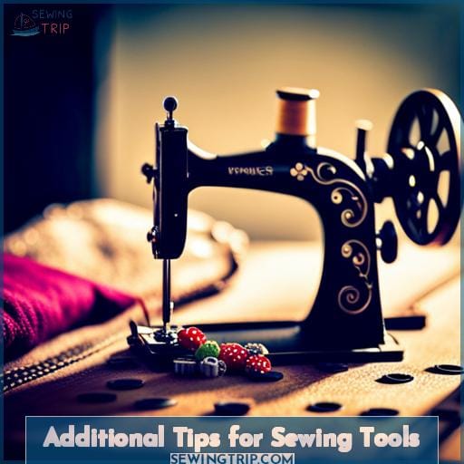 Additional Tips for Sewing Tools