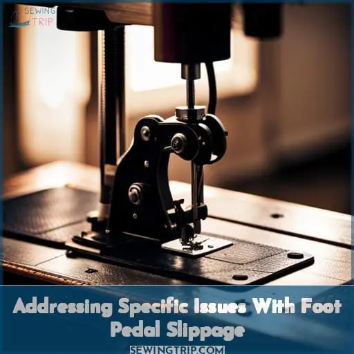 Addressing Specific Issues With Foot Pedal Slippage