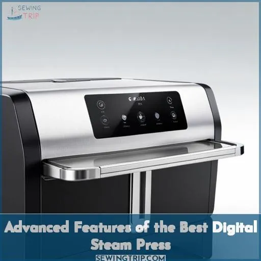 Advanced Features of the Best Digital Steam Press
