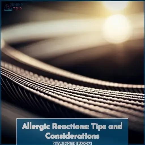 Allergic Reactions: Tips and Considerations