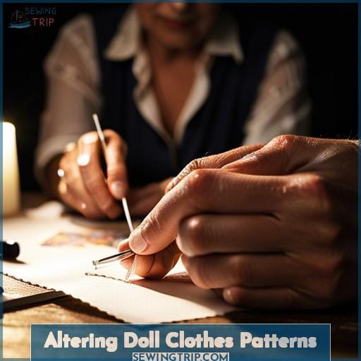 Altering Doll Clothes Patterns