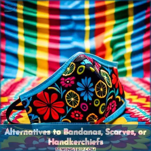 Alternatives to Bandanas, Scarves, or Handkerchiefs