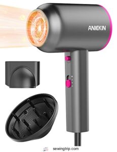 Does Viscose Wrinkle a Lot? Prevention & Care Tips Inside 2 ANIEKIN Hair Dryer with Diffuser, B0B3HF233F