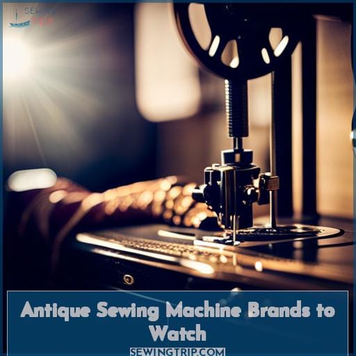 Antique Sewing Machine Brands to Watch