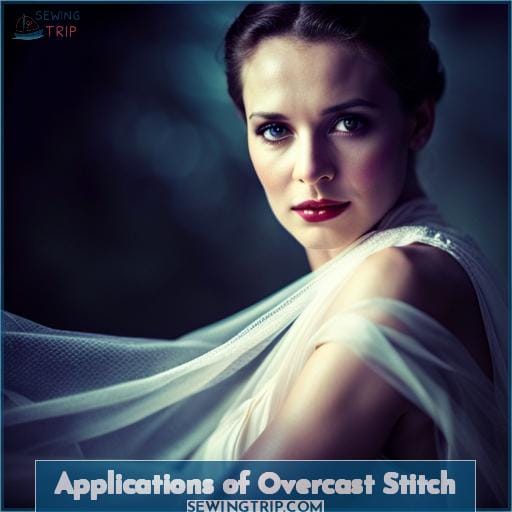 Applications of Overcast Stitch