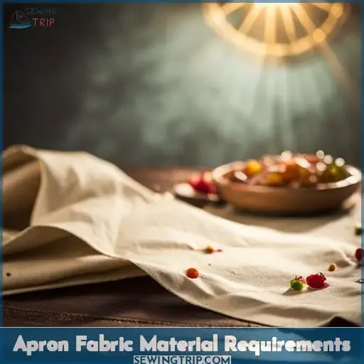 Apron Fabric Material Requirements