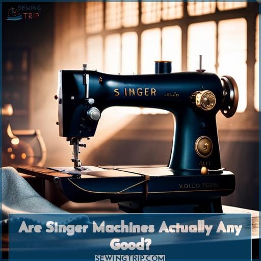 Are Singer Machines Actually Any Good