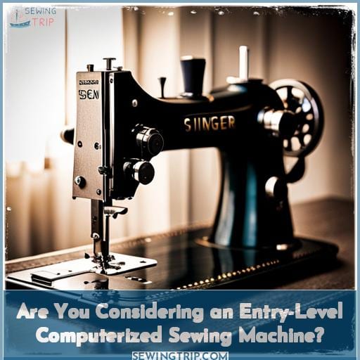 Are You Considering an Entry-Level Computerized Sewing Machine