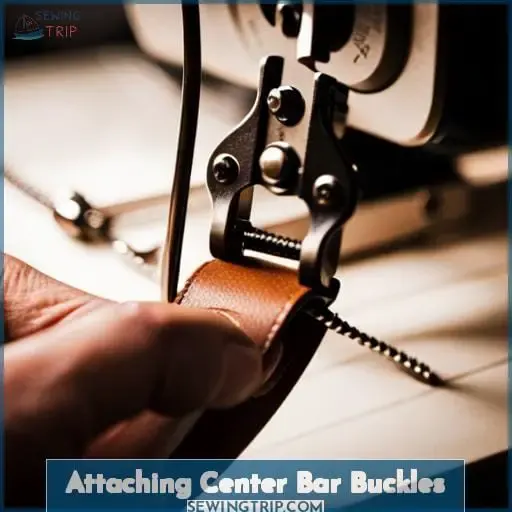 Attaching Center Bar Buckles