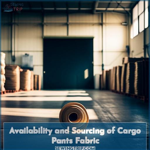 Availability and Sourcing of Cargo Pants Fabric