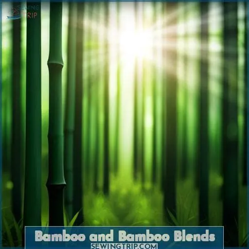 Bamboo and Bamboo Blends