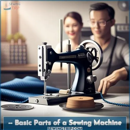 -- Basic Parts of a Sewing Machine