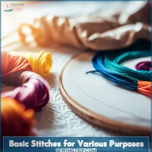 Basic Stitches for Various Purposes