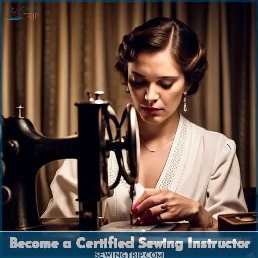 Become a Certified Sewing Instructor