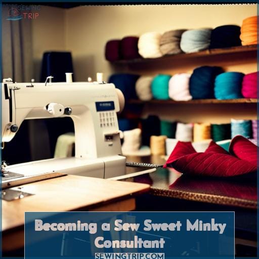 Becoming a Sew Sweet Minky Consultant