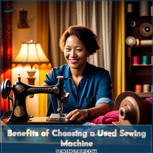 Benefits of Choosing a Used Sewing Machine