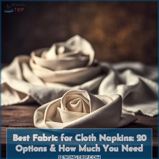 Best Fabric for Cloth Napkins 20 Options & How Much You Need