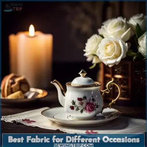 Best Fabric for Different Occasions