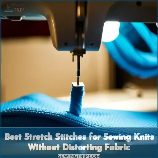 best stitch for stretch fabric