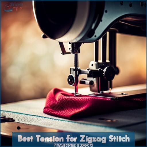 Best Tension for Zigzag Stitch